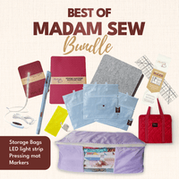 Best of Madam Sew - White 3 Pack Project Bag - MadamSew