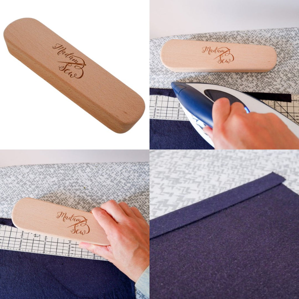 Clapper - The Pressing Tool for Flatter Seams, Hems and Creases. Perfect for sewing or quilting! - MadamSew