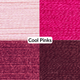 Cotton Thread Set - Cool Pinks! For Quilting and Sewing - 8 Spools, 4 Colors, 180 Yards Each - MadamSew