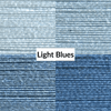 Cotton Thread Set - Light Blues! For Quilting and Sewing - 8 Spools, 4 Colors, 180 Yards Each - MadamSew