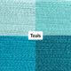 Cotton Thread Set - Teals! For Quilting and Sewing - 8 Spools, 4 Colors, 180 Yards Each - MadamSew