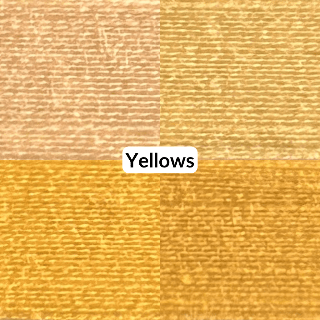 Cotton Thread Set - Yellows! For Quilting and Sewing - 8 Spools, 4 Colors, 180 Yards Each - MadamSew