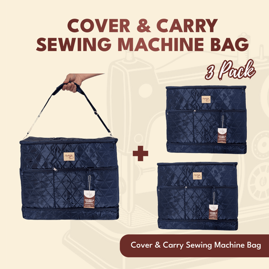 Cover & Carry: Three-Machine Set (3 Bags) - MadamSew