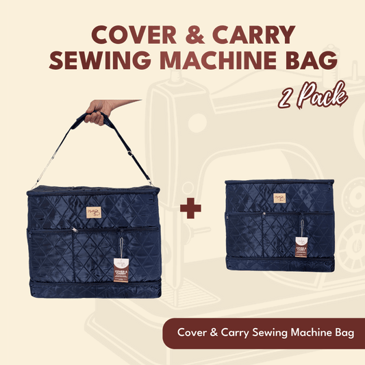 Cover & Carry: Two-Machine Set (2 Bags) - MadamSew