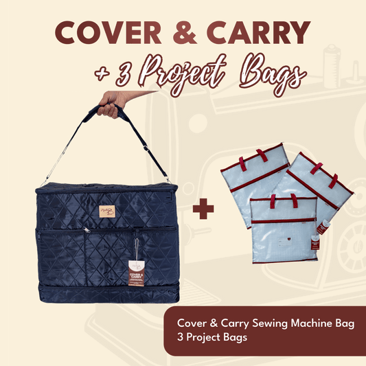 Cover & Carry with 3 Free Project Bags - MadamSew