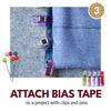 Deluxe Bias Tape Maker Set - 30pcs for making, using & storing bias tape or binding! - MadamSew