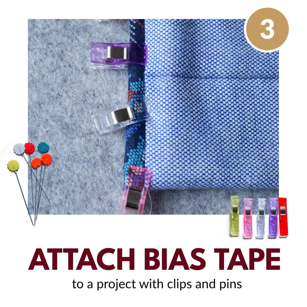 Deluxe Bias Tape Maker Set - 30pcs for making, using & storing bias tape or binding! - MadamSew