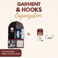 Garment and Hooks Organization - MadamSew