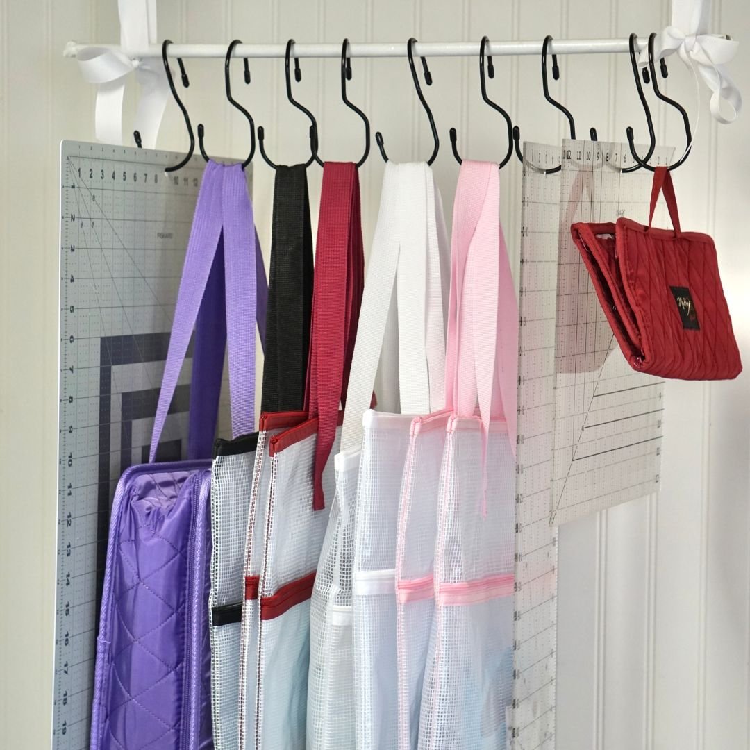 Garment and Hooks Organization System - White - MadamSew