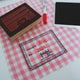 "Handmade By" Fabric Stamp - Personalize Your Handmade Creations! - MadamSew