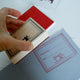 "Handmade By" Fabric Stamp - Personalize Your Handmade Creations! - MadamSew