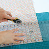 Left - Handed Non - Slip Quilting Ruler - 6 x 24 inch - MadamSew