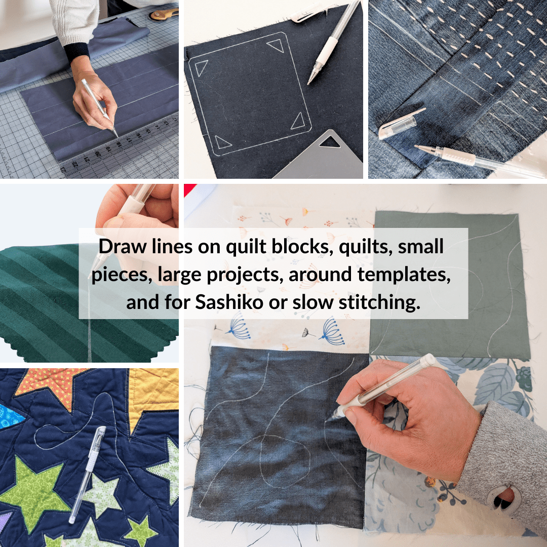 Madam Sew Heat Erasable Fabric Marking Pen – White | 1PC - MadamSew