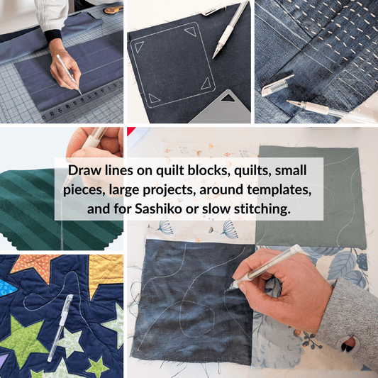 Madam Sew Heat Erasable Fabric Marking Pen – White | 1PC - MadamSew