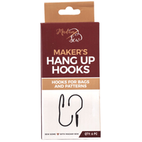 Maker’s Hang Up Hooks - Versatile Sewing Room & Studio Organizer Hooks - MadamSew