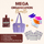 Mega Organization Bundle - 3 Pack Project Bag - Lavender - MadamSew
