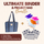 Mega Organization Bundle - 3 Pack Project Bag - Navy - MadamSew