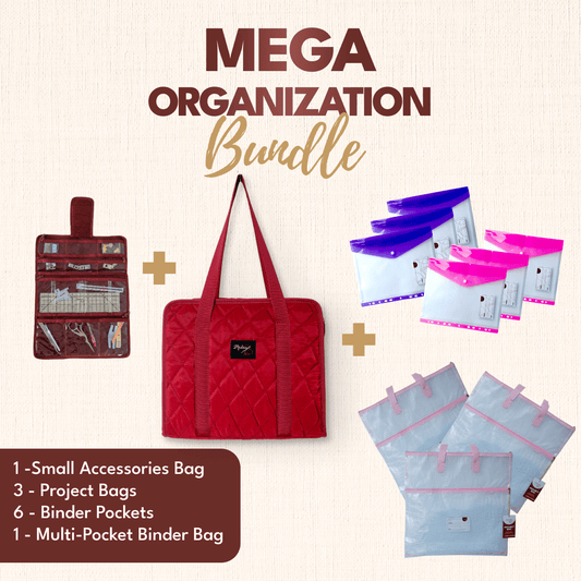 Mega Organization Bundle - Light Pink Edition - MadamSew