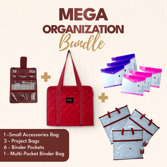Mega Organization Bundle - Red Edition - MadamSew