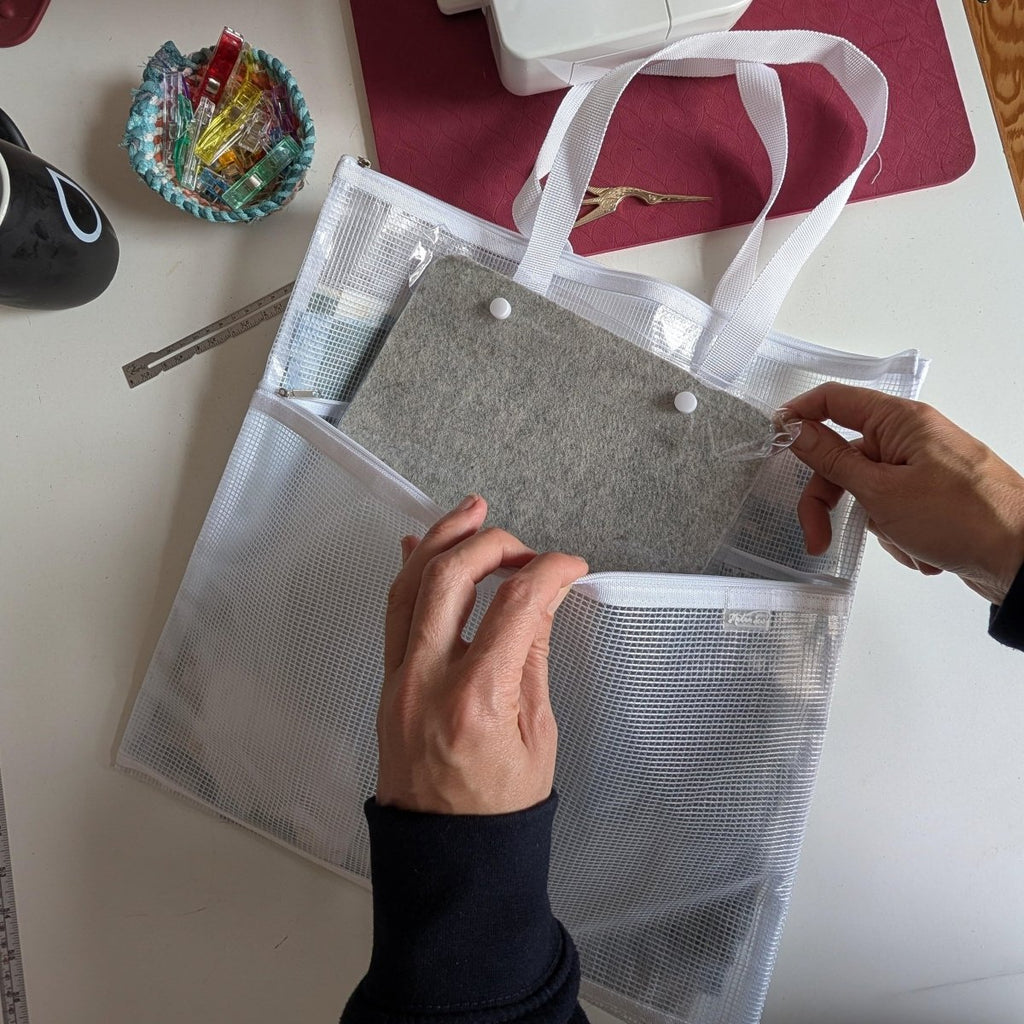 Mini Desk Top Wool Pressing Mat - 9" x 11" - MadamSew