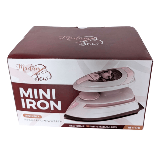 Mini Iron – A Must - Have Tool for Sewing & Quilting - MadamSew