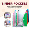 Multi - pocket Binder Bag & 12 Binder Pockets Bundle - MadamSew