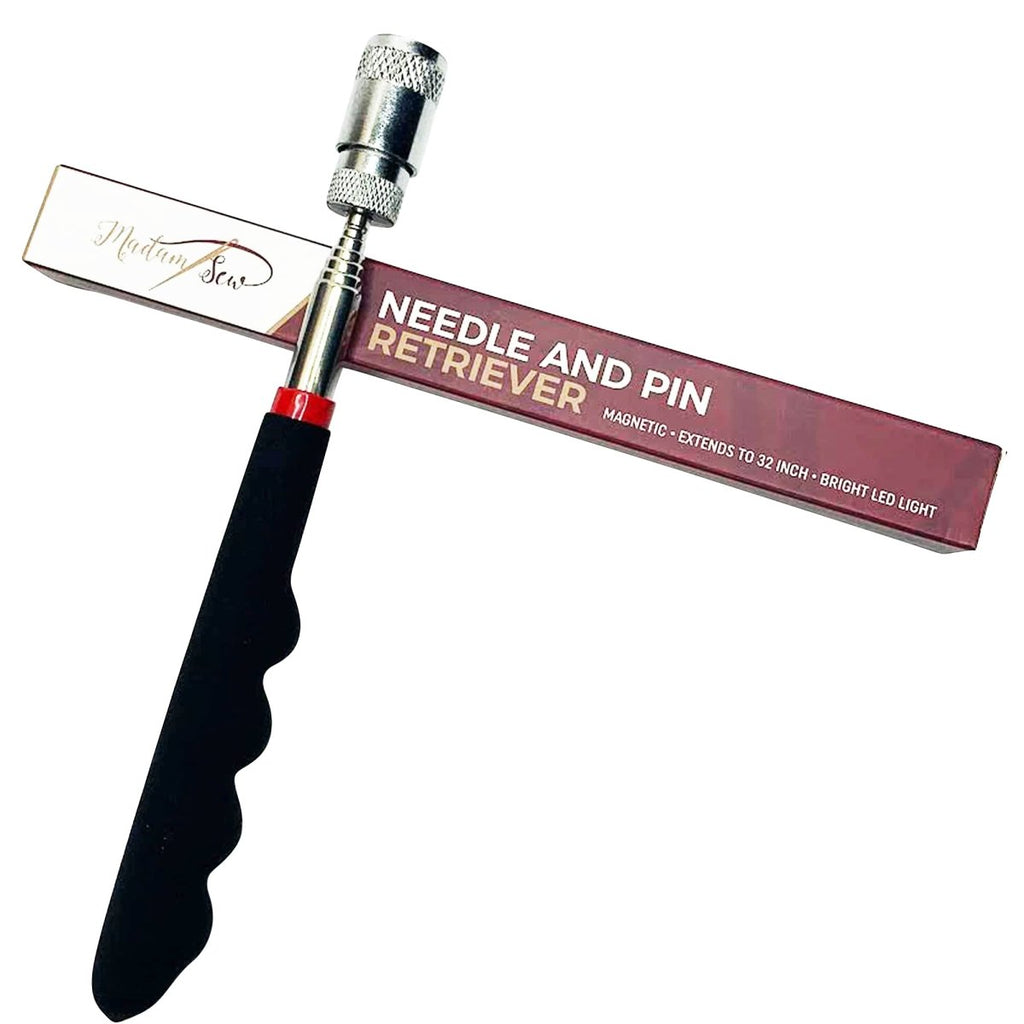 Needle and Pin Retriever - Magnetic Pick Up Tool Telescopic - MadamSew