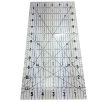 Non - Slip Quilting Ruler 6 x 12 inch - MadamSew