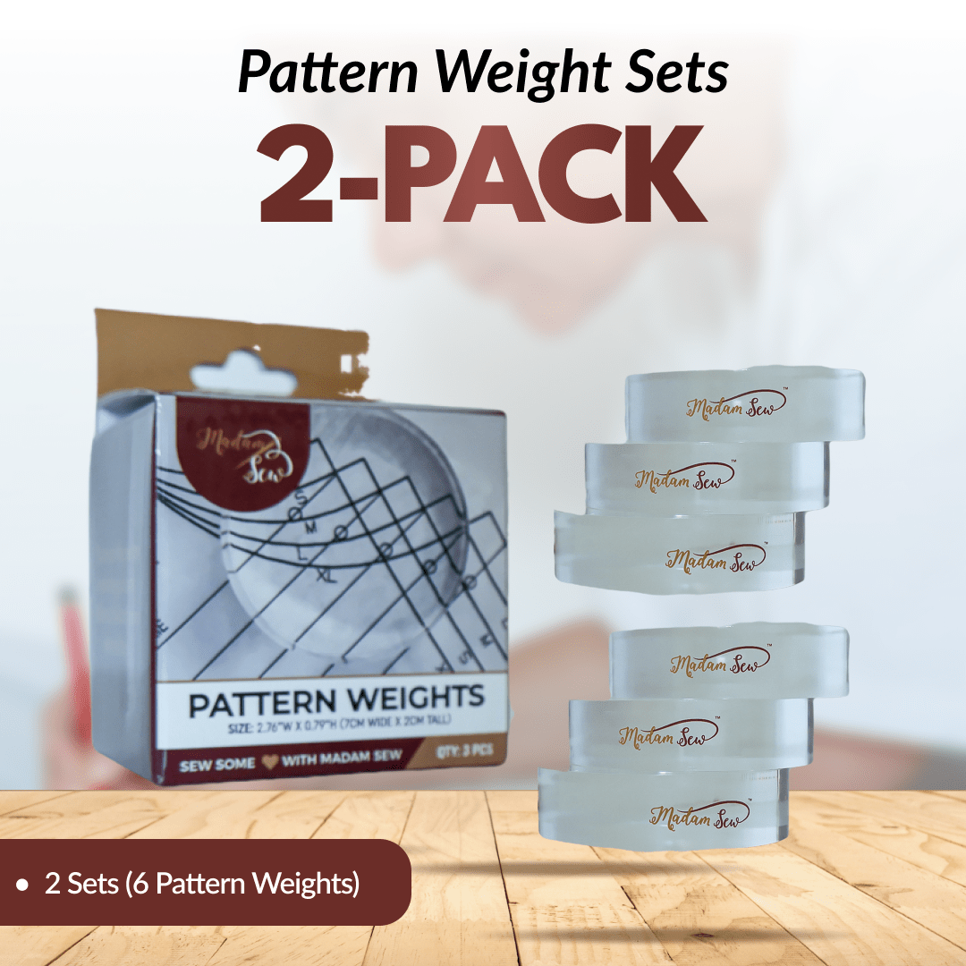 Pattern Weights 2 Pack - MadamSew