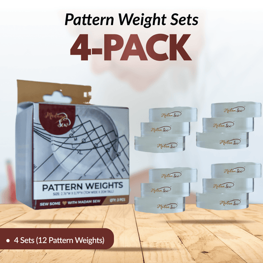 Pattern Weights 4 Pack - MadamSew