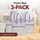 Project Bag 3-Pack - Lavender - MadamSew