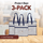 Project Bag 3-Pack - Navy Blue - MadamSew