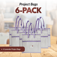 Project Bag 6-Pack - Lavender - MadamSew