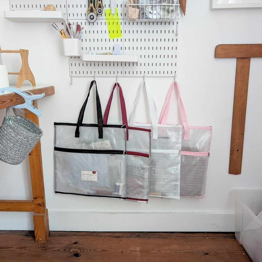 Project Bag - Store Everything for Your Project in One Place - Four colors to choose from! - MadamSew