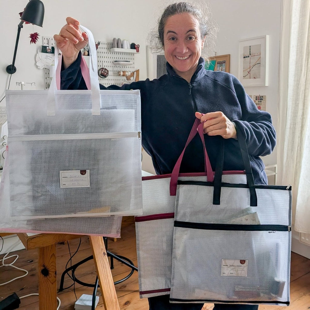 Project Bag - Store Everything for Your Project in One Place - Four colors to choose from! - MadamSew