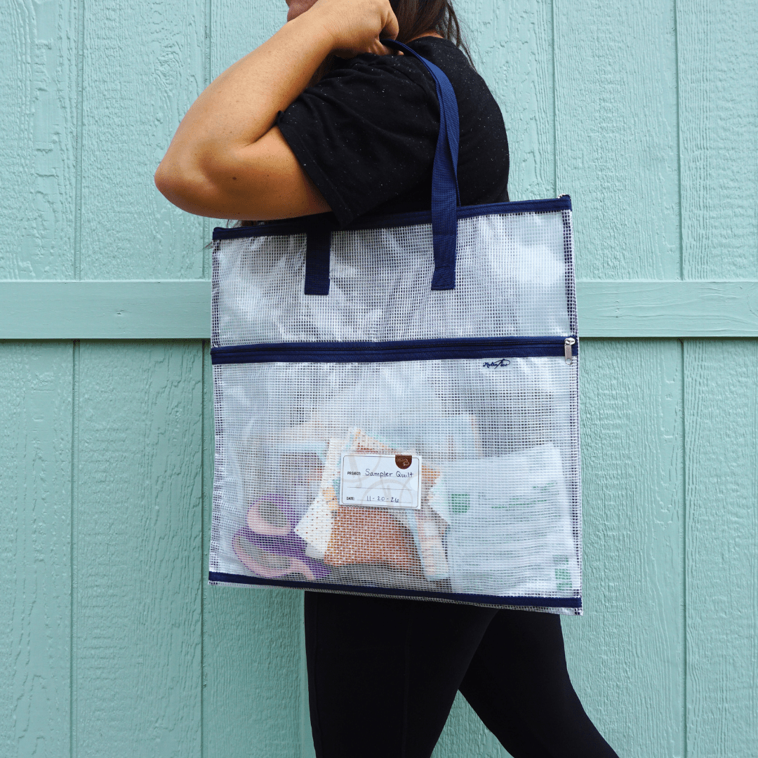 Project Bag - Store Everything for Your Project in One Place - Six colors to choose from! - MadamSew