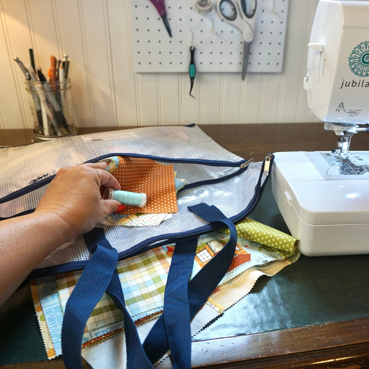 Project Bag - Store Everything for Your Project in One Place - Six colors to choose from! - MadamSew