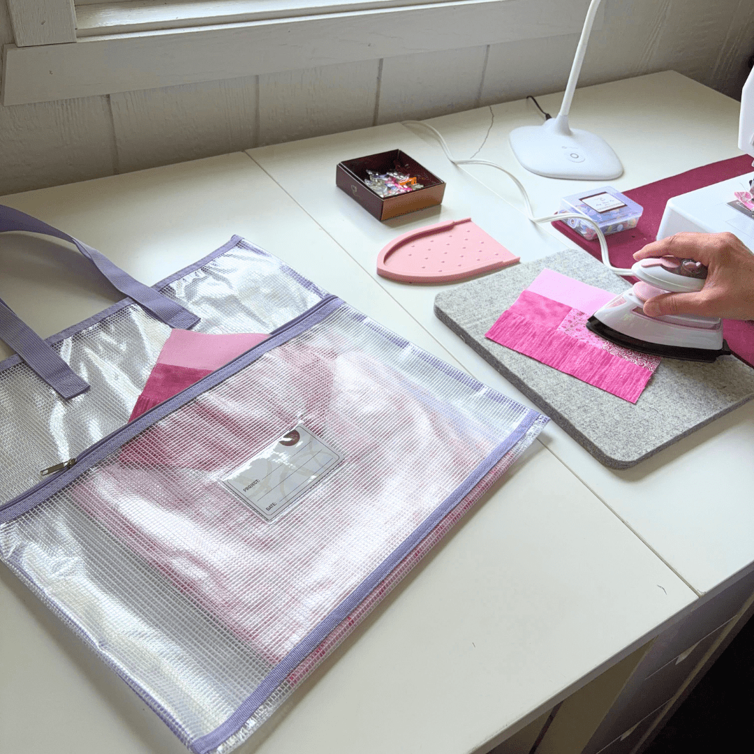 Project Bag - Store Everything for Your Project in One Place - Six colors to choose from! - MadamSew