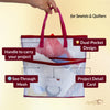 Project Bags for Quilting, Sewing, Knitting and Crochet - 4 Colors ...