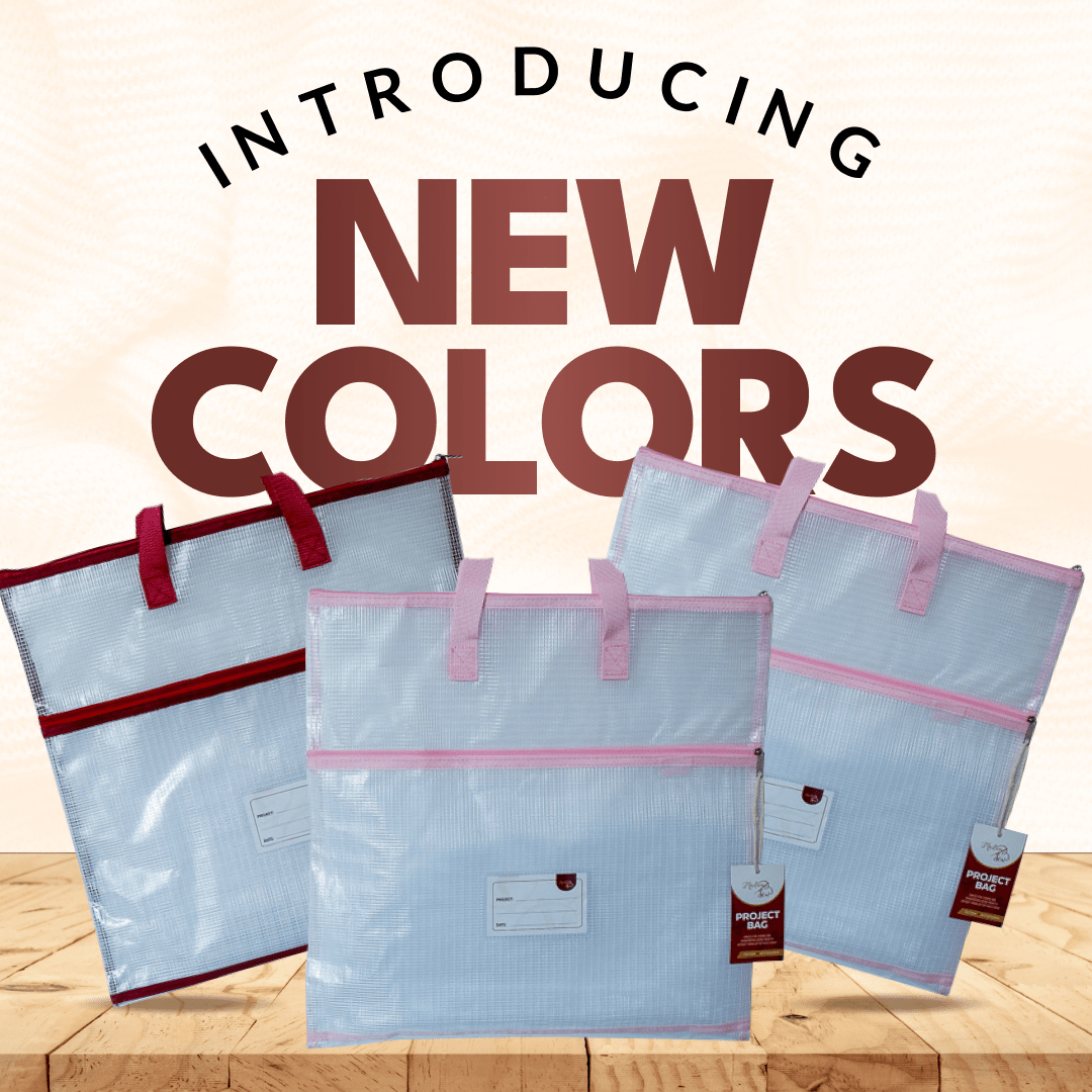 Project Bags - 3 Pack - Two Light Pink - MadamSew