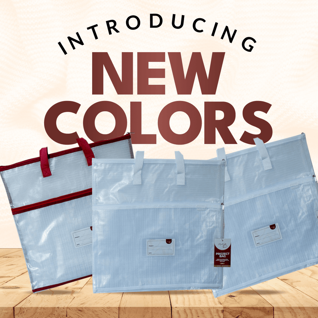 Project Bags - 3 Pack - Two White - MadamSew