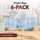 Project Bags - 6 Pack - All - in - White - MadamSew