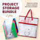 Project Storage Bundle - 2pcs - MadamSew