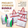 Project Storage Bundle - 5pcs - MadamSew