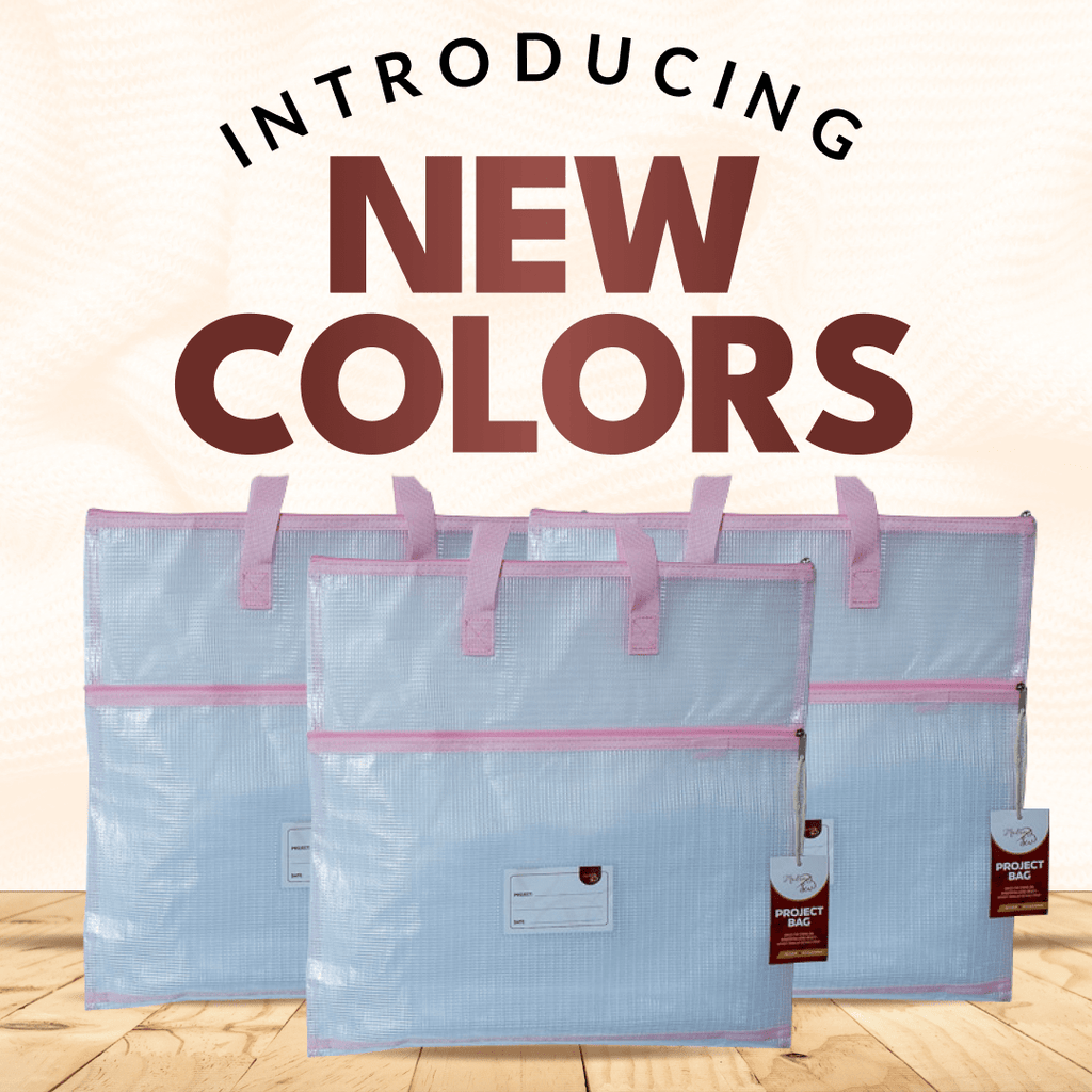 Project Storage Bundle - 5pcs - Light Pink - MadamSew