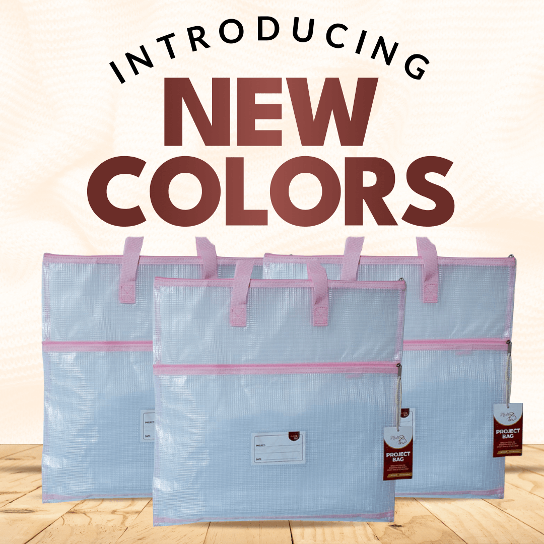 Project Storage Bundle - 5pcs - Light Pink - MadamSew