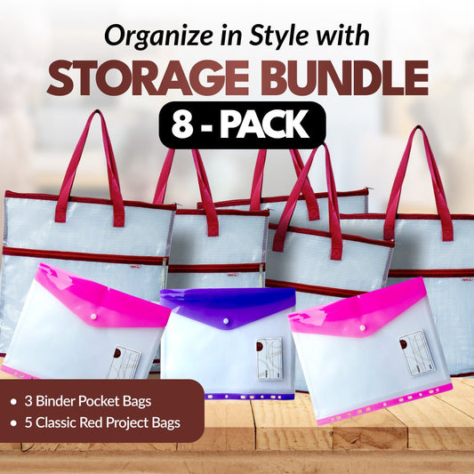 Project Storage Bundle - 8pcs - MadamSew