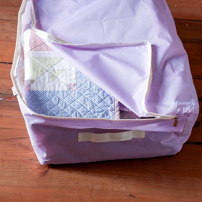 Quilt Storage Bag - Standard Size (22"L x 15"W x 8"H) - Lavender - MadamSew