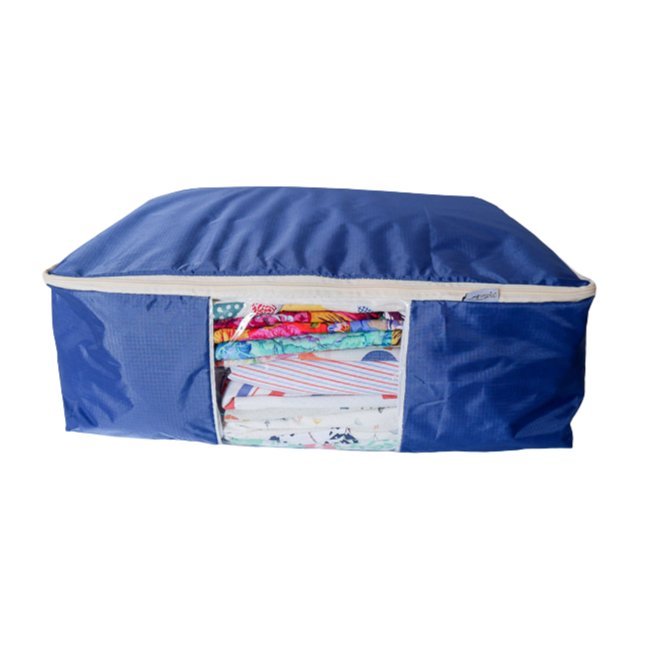 Quilt Storage Bag - Standard Size (22"L x 15"W x 8"H) - Night Fall Blue
