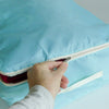 Quilt Storage Bag - Standard Size (22”L x 15”W x 8”H) - Turquoise - MadamSew